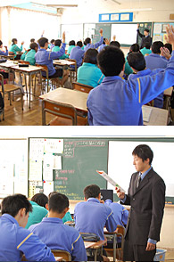 春日部市立豊春中学校レポート3時間目