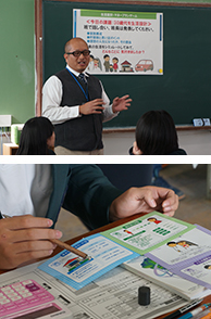 京都市立栗陵中学校レポート3時間目