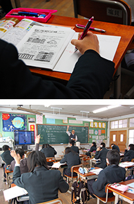 京都市立栗陵中学校レポート5時間目